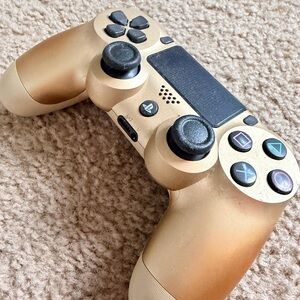 Gold Wireless Game Controller